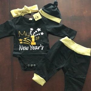 My First New Years 4 piece set
